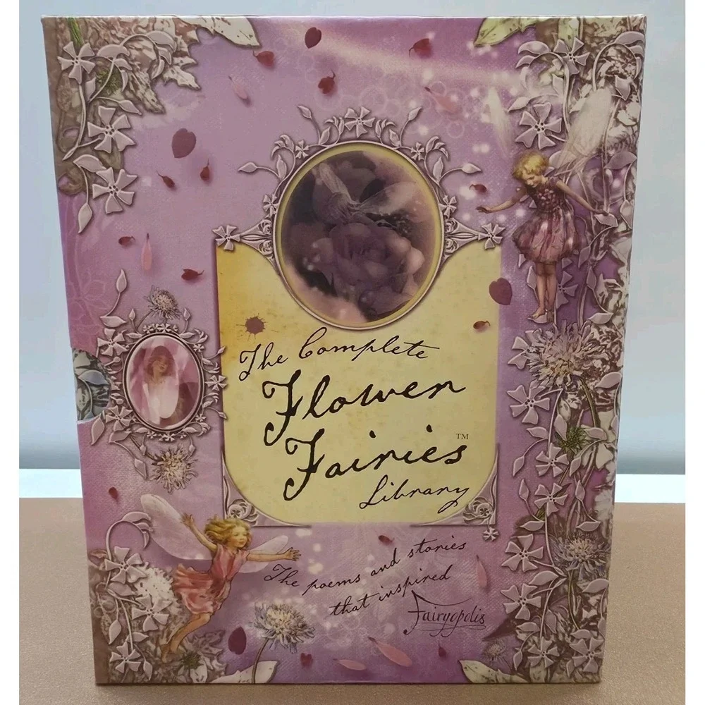 The Complete Flower Fairies Library Boxed Set 12 Hardcover Books 2007 - Rare HTF